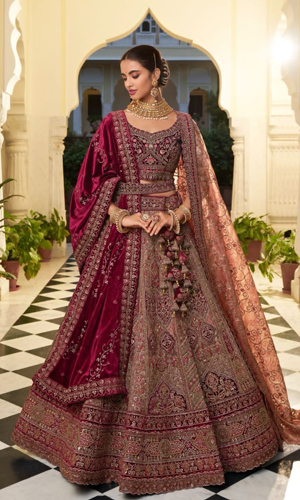 glamorous-black-colored-designer-lehenga-choli
